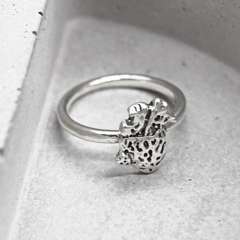 Realistic Heart Ring